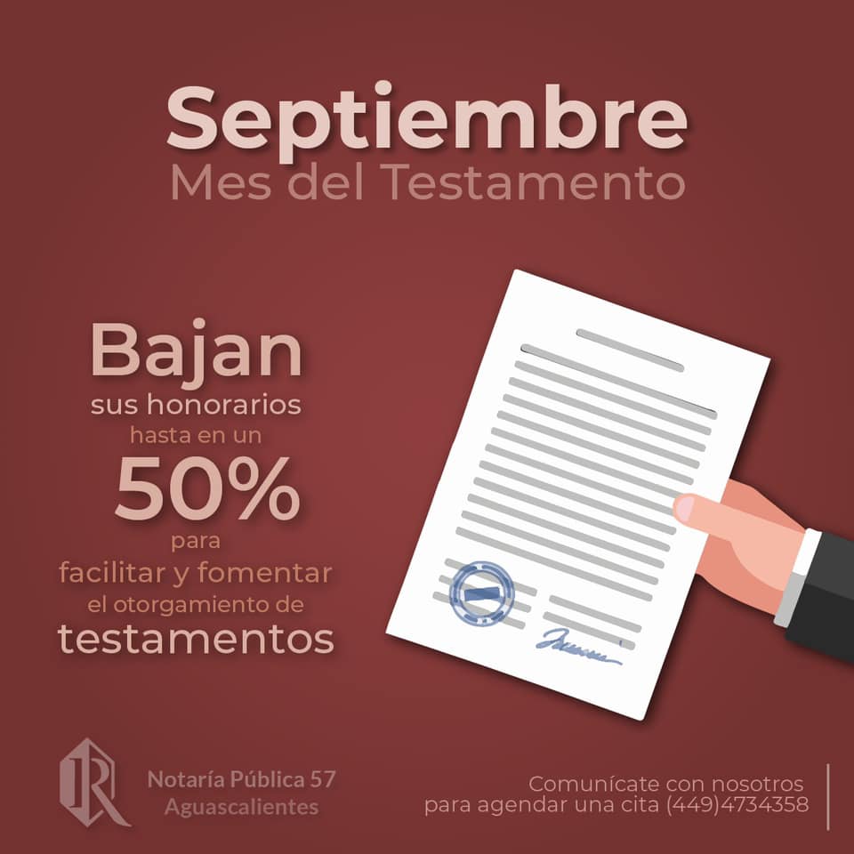 📜 ¡Septiembre es el Mes del Testamento! Todo lo que Debes Saber 🏛️✍️