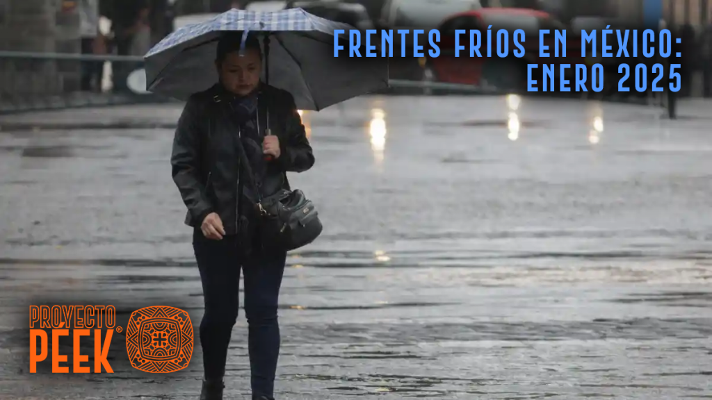 Frentes Fríos en México: Enero 2025